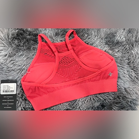 Nux Seamless Alana Bra HOT Pink - Picture 3 of 5